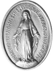 médaille de la vierge Marie